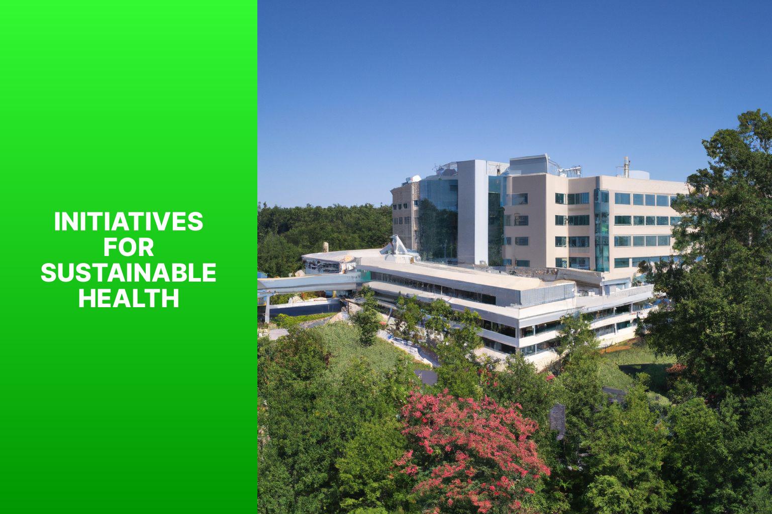 Initiatives for Sustainable Health - Eco-friendly Healthcare: Innovations and Initiatives for Sustainable Health 