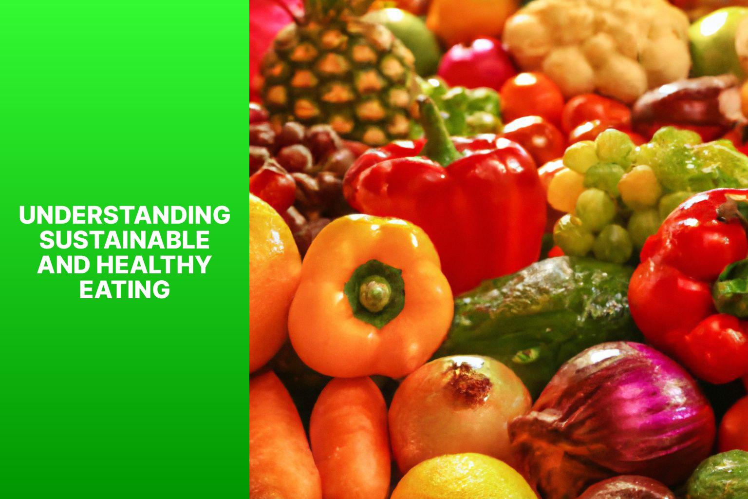 Understanding Sustainable and Healthy Eating - How to Create a Sustainable and Healthy Eating Plan 