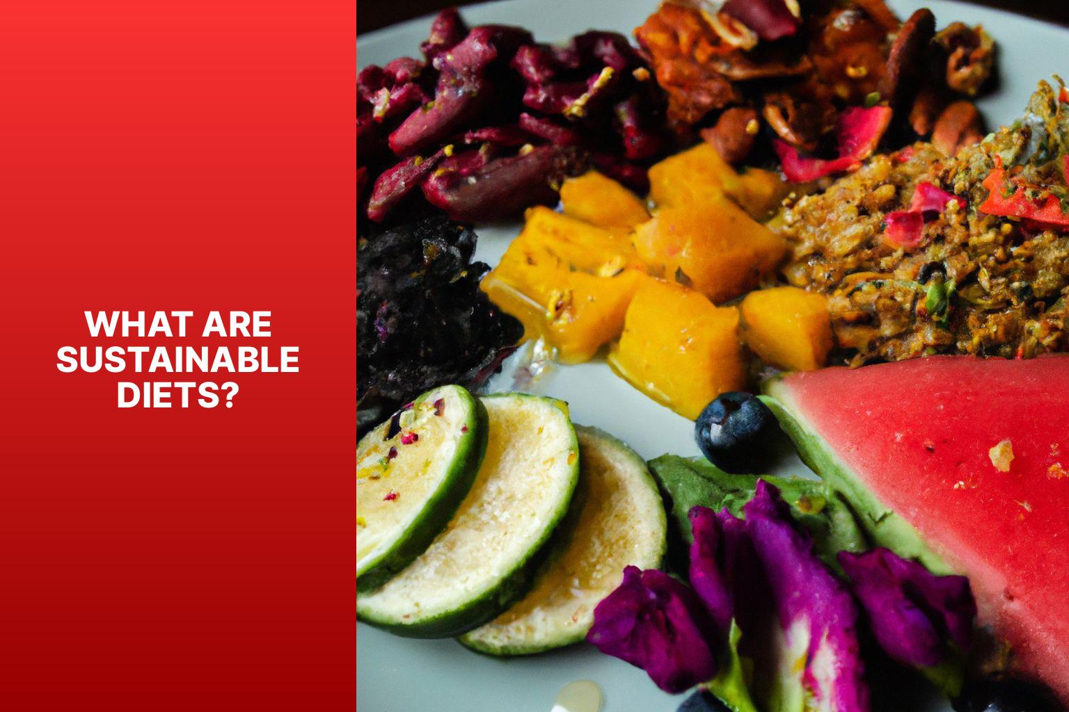 What are Sustainable Diets? - Sustainable Diets: A Key to Healthy Living and a Greener Planet 