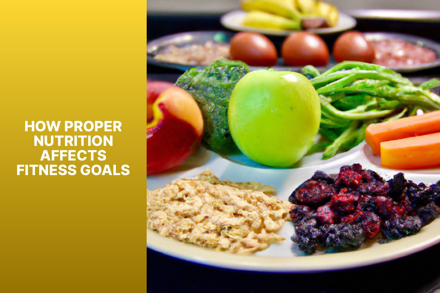 How Proper Nutrition Affects Fitness Goals - The Importance of Proper Nutrition in Achieving Fitness Goals 