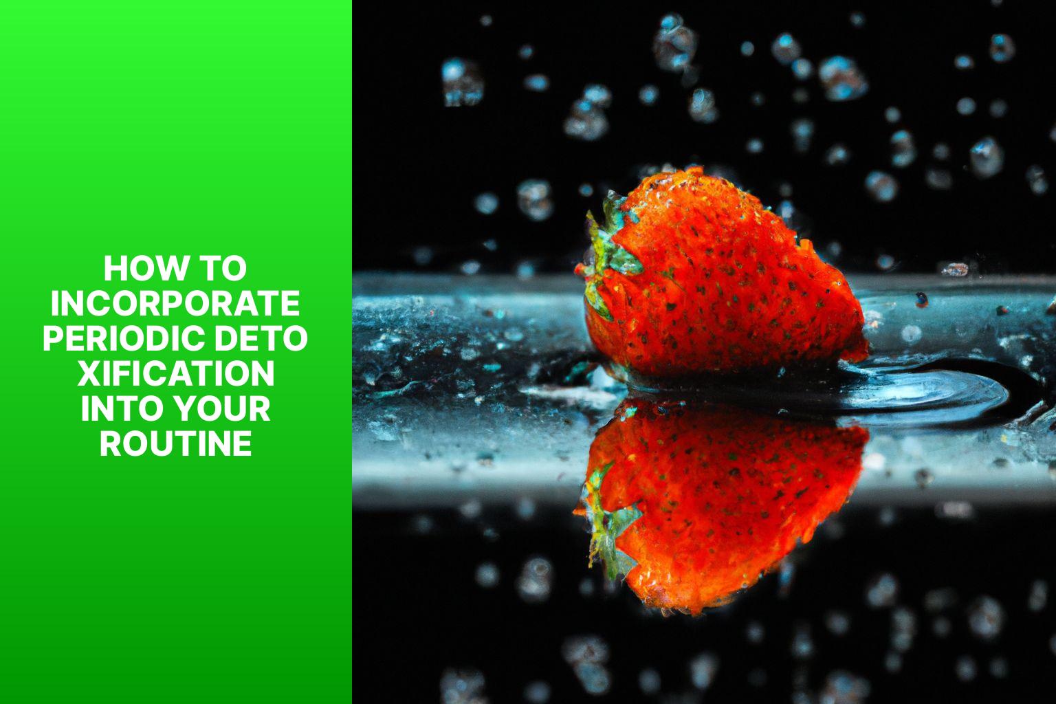 How to Incorporate Periodic Detoxification into Your Routine - The role of periodic detoxification in maintaining overall health 
