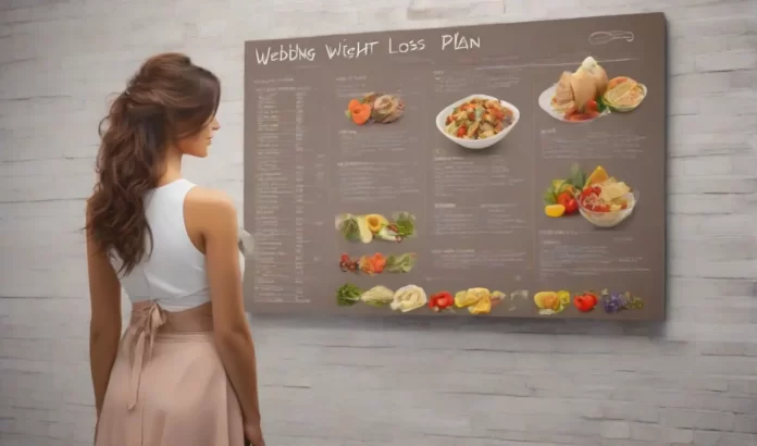 Wedding Weight Loss Diet Plan the Countdown to Shed Pounds